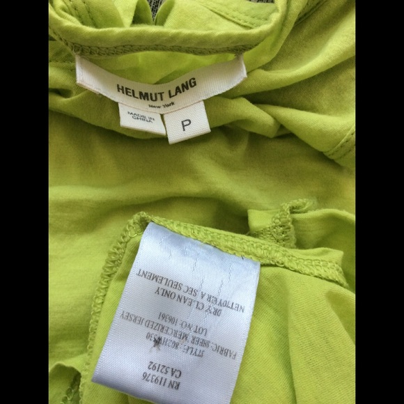 Helmut Lang Neon Top - Picture 8 of 8